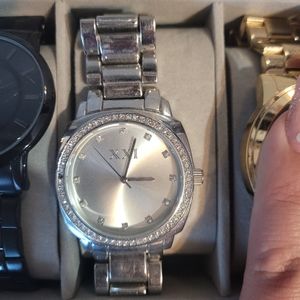 Silver watch